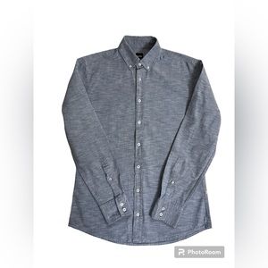 Hugo Boss Slim Fit Grey EPreppy Dress Shirt